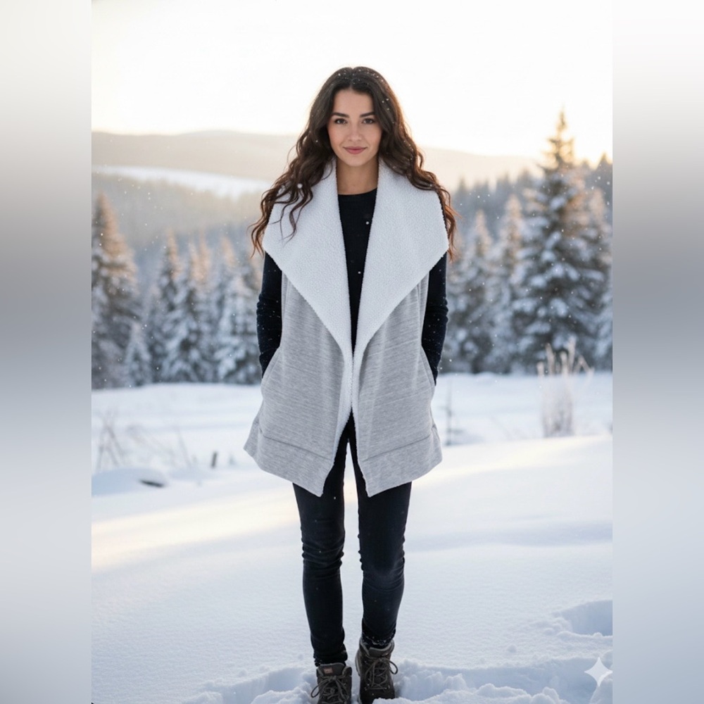 Athleta long line heathered vest - Size XS - Picture 10 of 10